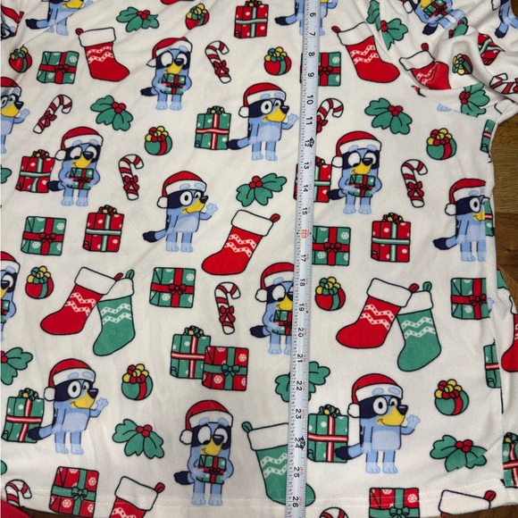Bluey Holiday Christmas  Women's Pajama Set - Picture 6 of 8